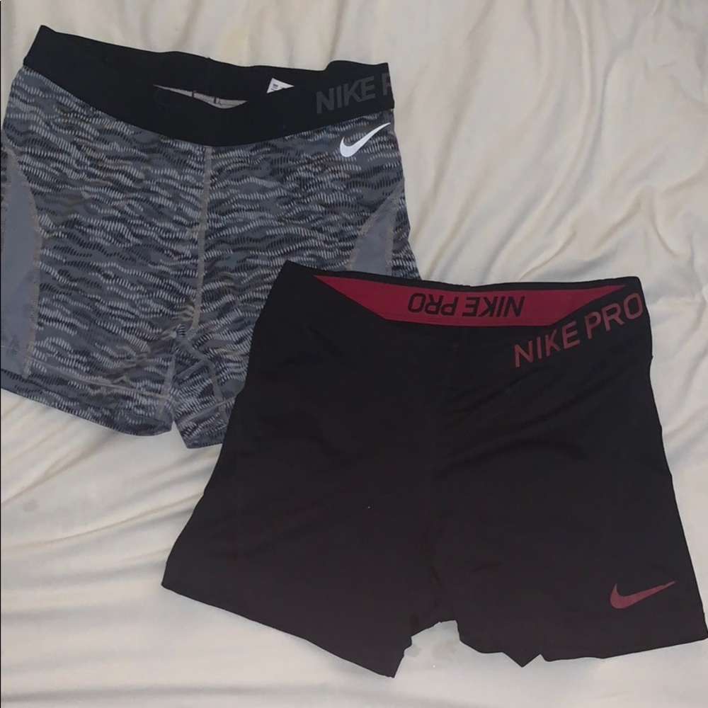 Nike pro spandex- two pair deal